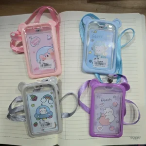 Bộ thẻ tên và dây đeo chất liệu nhựa PCV cao cấp