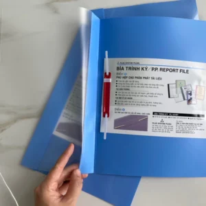 Xấp 10 cái bìa acco nhựa Plus