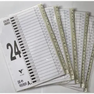 Phân trang 24 chữ nhựa xám