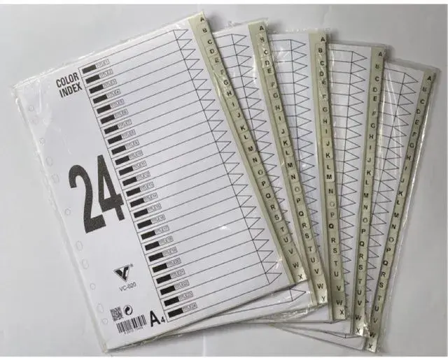 Phân trang 24 chữ nhựa xám